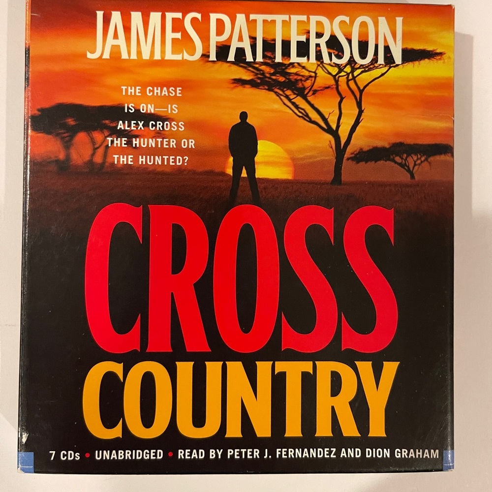 Book on CD/Disc -  Cross Country by James Patterson